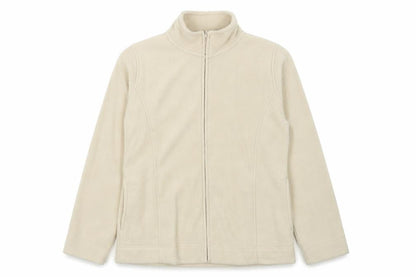 EWM Womens Beige Jacket Size M Zip - Size 14-16