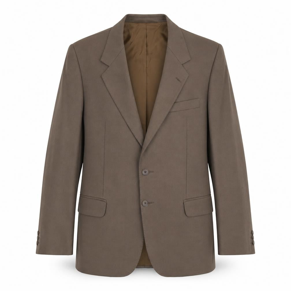 Francis Galay Mens Brown Wool Jacket Suit Jacket Size M Regular
