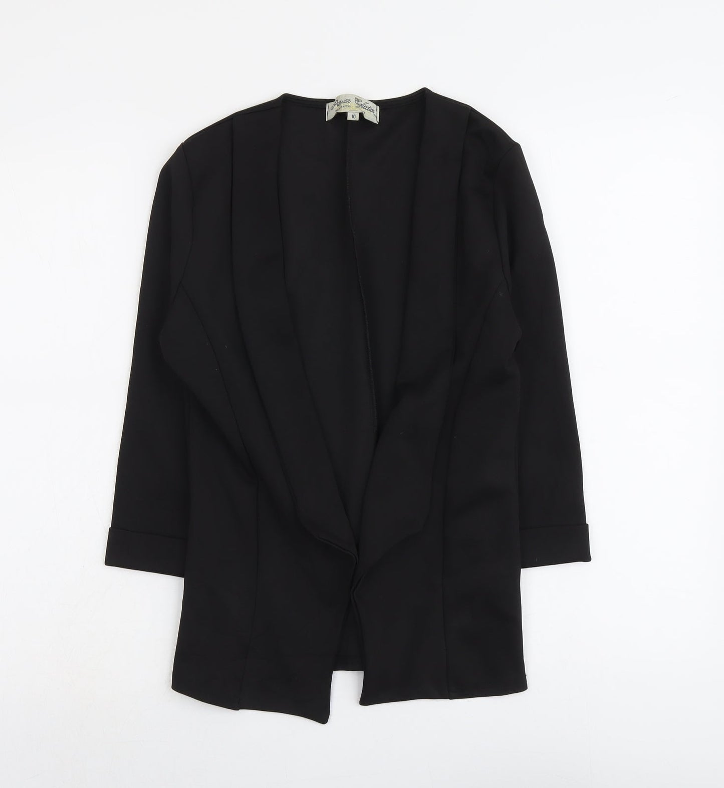 Parisian Womens Black Jacket Blazer Size 10
