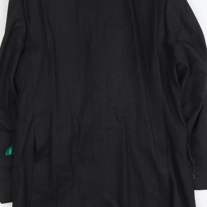 Roderick Charles Mens Grey Polyester Jacket Suit Jacket Size 40 Regular