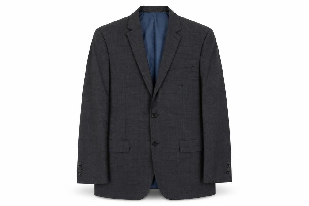 Marks & Spencer Mens Grey Wool Jacket Suit Jacket Size M Regular