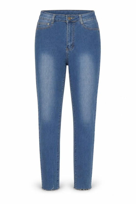 Bob Jeans Womens Blue Cotton Skinny Jeans Size 27 in Regular Zip