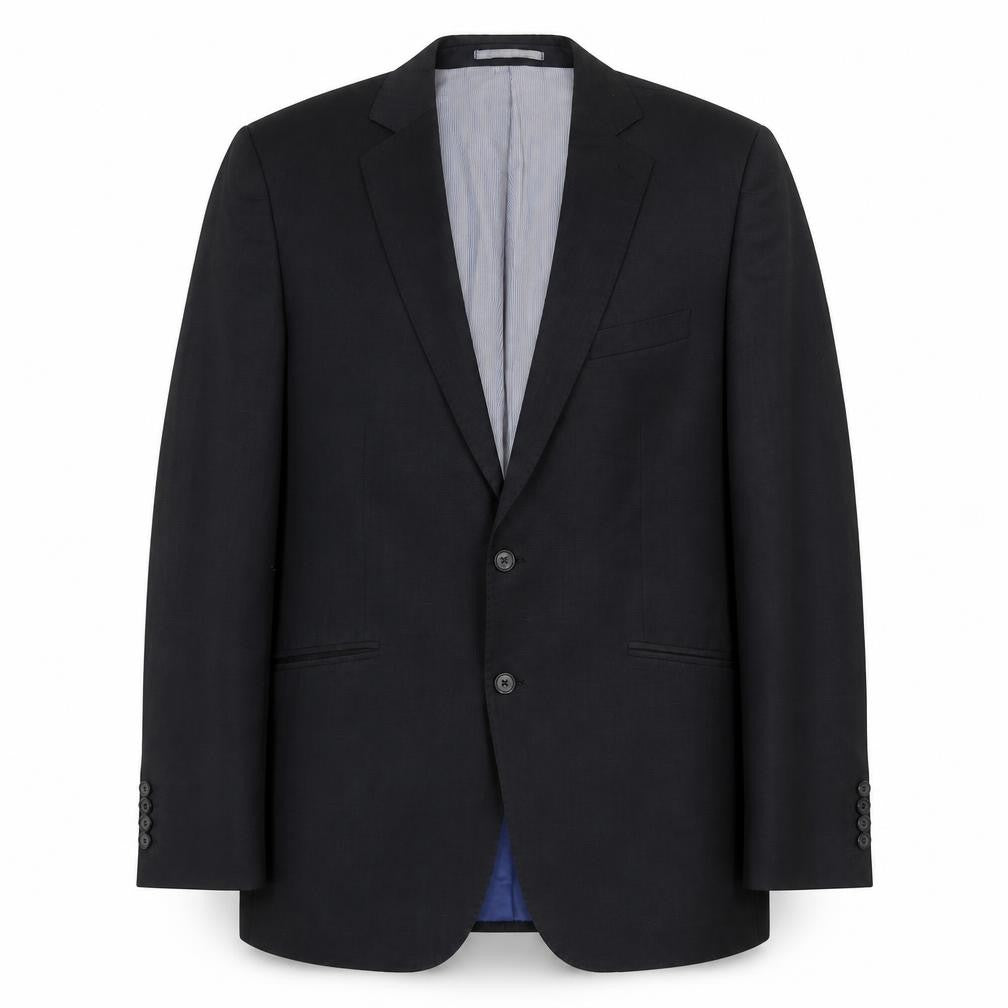 Marks & Spencer Mens Black Wool Jacket Suit Jacket Size 44 Regular