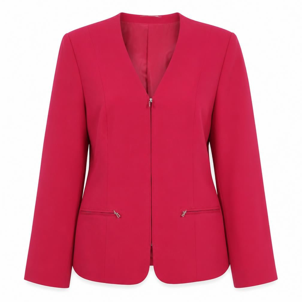 Brando Womens Pink Jacket Size 10 Zip