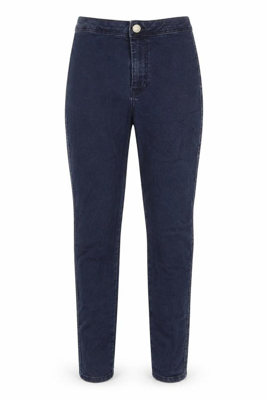 ASOS Womens Blue Cotton Skinny Jeans Size 28 in Regular Zip