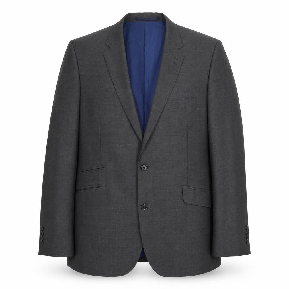 Marks & Spencer Mens Grey Wool Jacket Suit Jacket Size 44 Regular