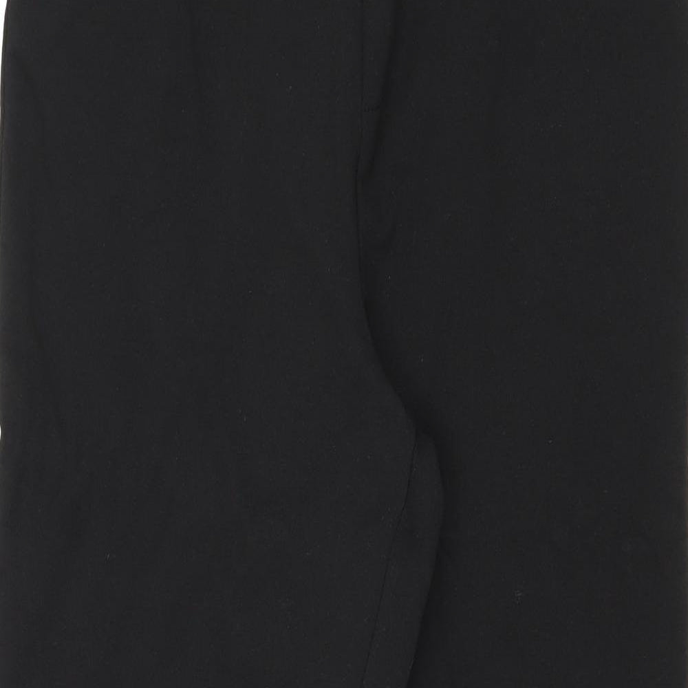 ASOS Womens Black Polyester Carrot Trousers Size 10 Regular