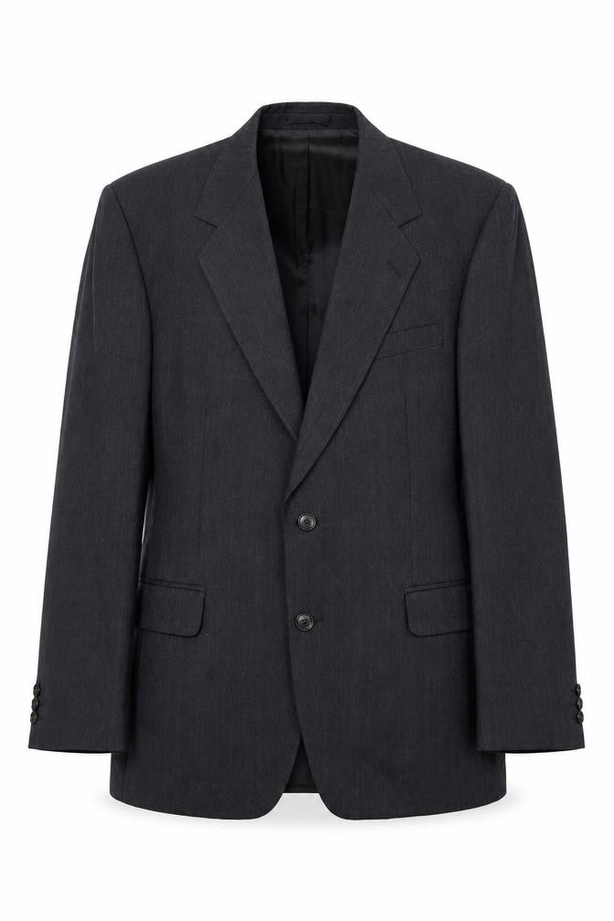 Calders Mens Grey Wool Jacket Suit Jacket Size 38 Regular