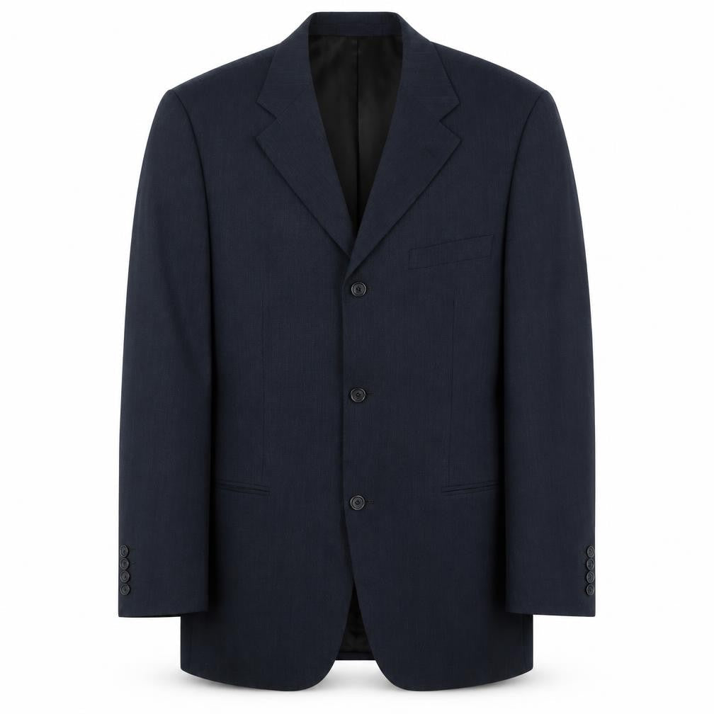 River Island Mens Blue Polyester Jacket Suit Jacket Size 40 Regular
