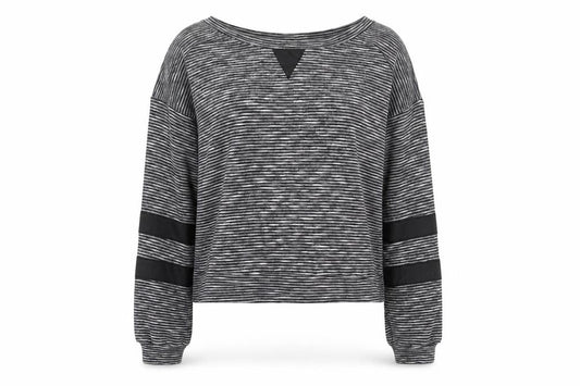 Miss Selfridge Womens Grey Round Neck Polyester Pullover Jumper Size 10