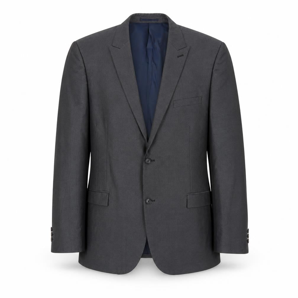 NEXT Mens Grey Polyester Jacket Suit Jacket Size 46 Regular