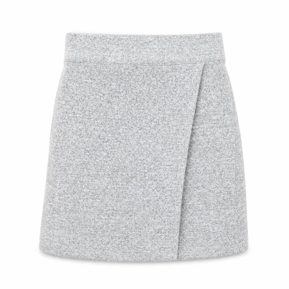 Gap Womens Grey Polyester A-Line Skirt Size 2XS