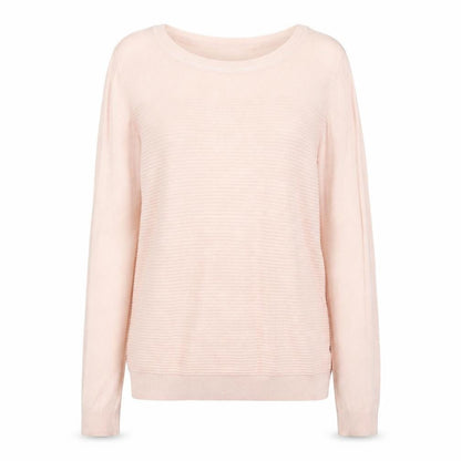 Select Womens Pink Round Neck Viscose Pullover Jumper Size M