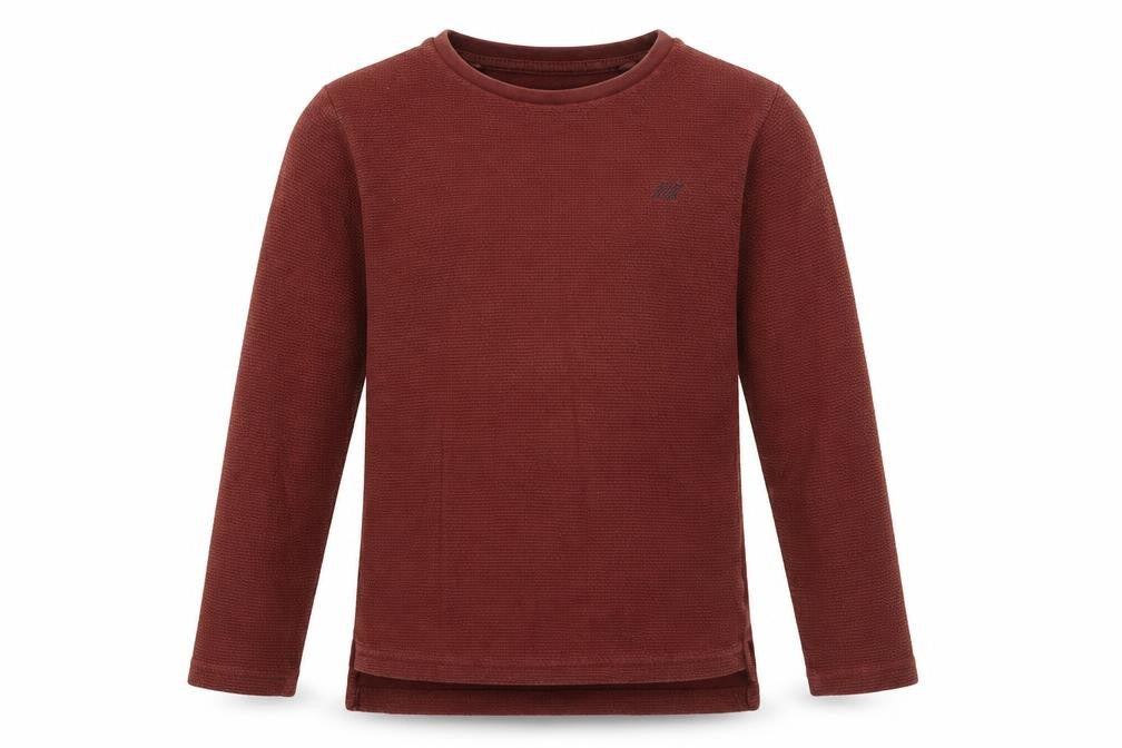 Next Boys Brown Cotton Pullover Sweatshirt Size 7 Years Pullover