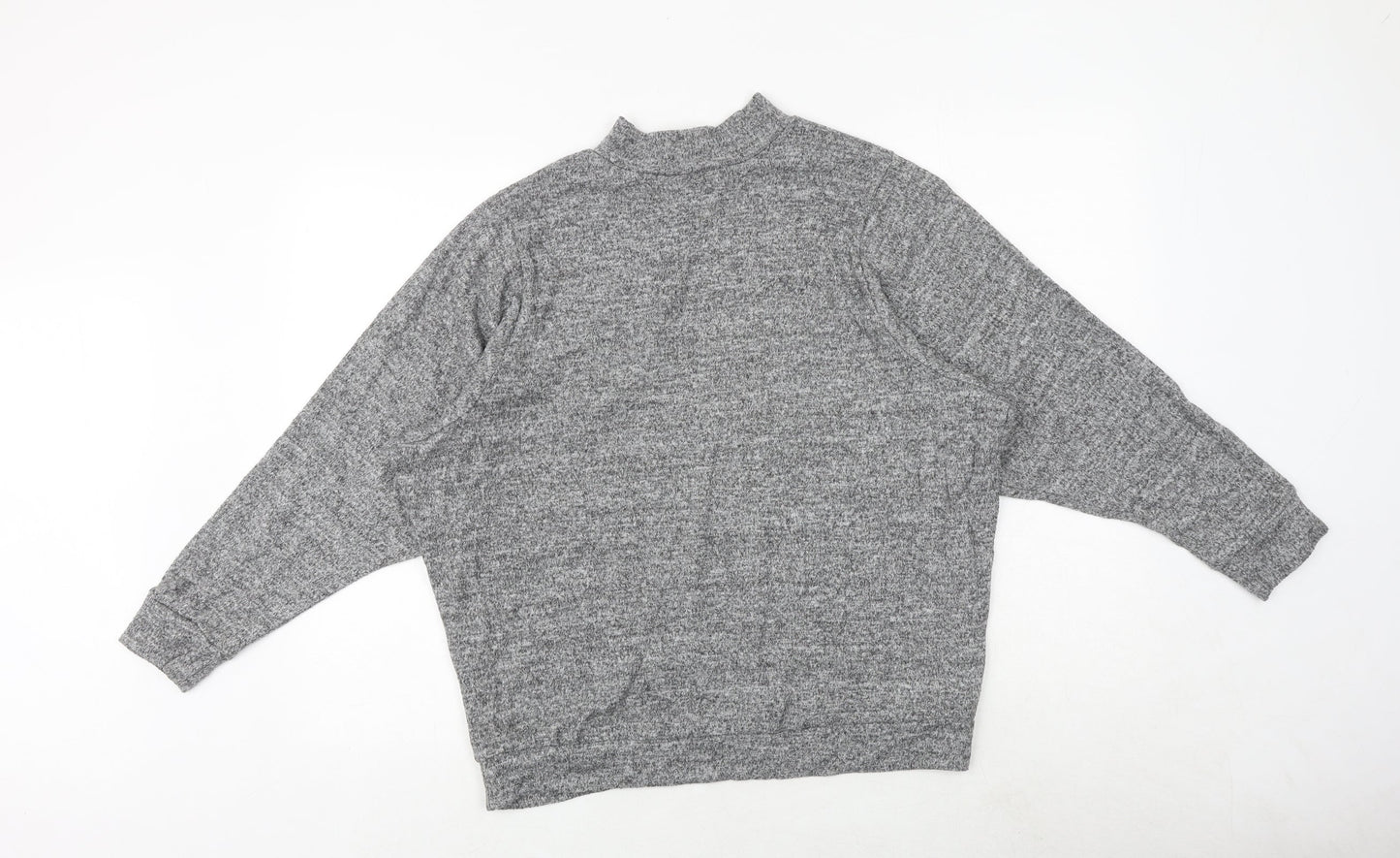 Select Womens Grey Polyester Pullover Sweatshirt Size 10 Pullover - Living for the Weekend