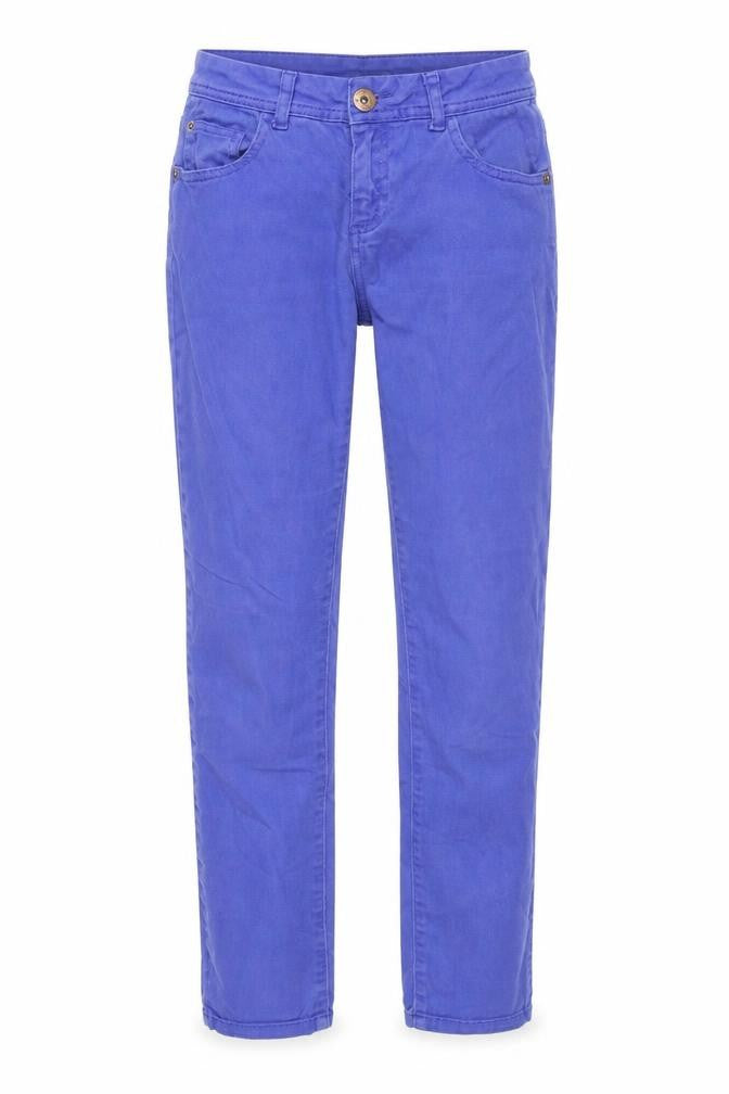 Missguided Womens Purple Cotton Straight Jeans Size 10 Regular Zip