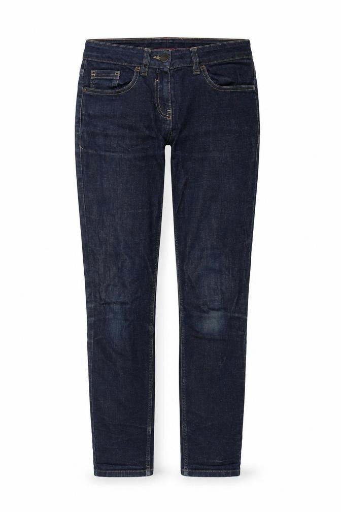 NEXT Womens Blue Cotton Skinny Jeans Size 8 Regular Zip
