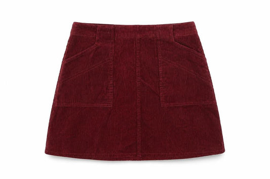 BDG Womens Red Polyester Mini Skirt Size XS Zip