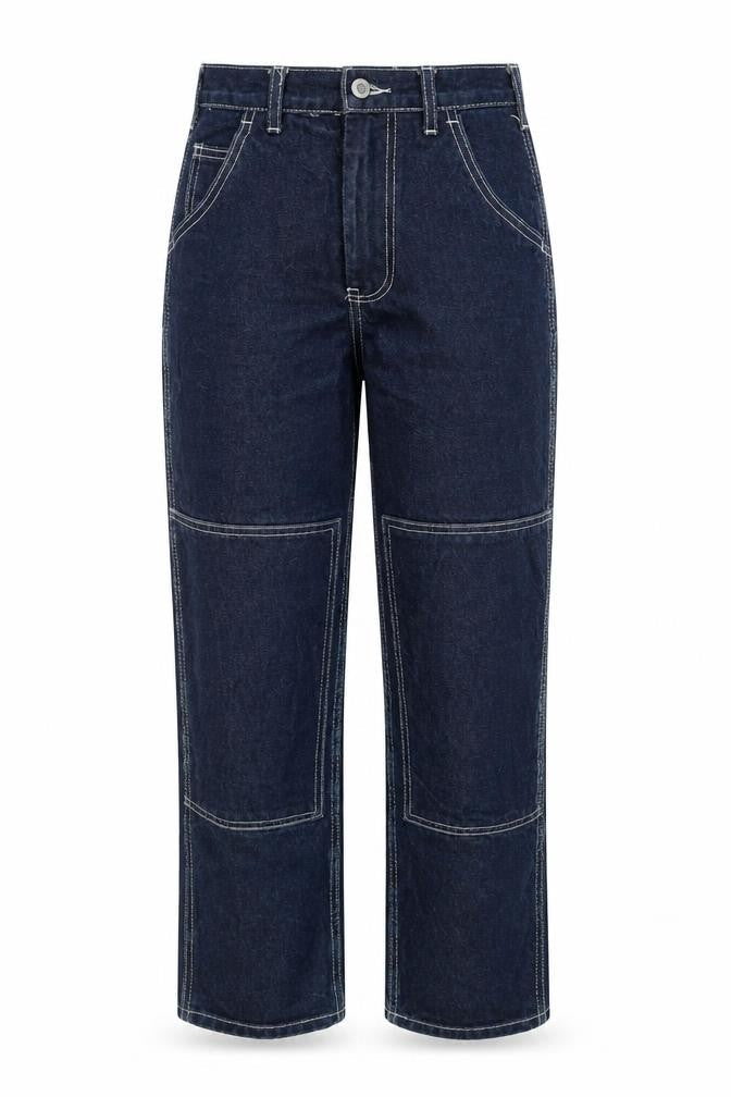 J.Galt Womens Blue Cotton Straight Jeans Size S Regular Zip