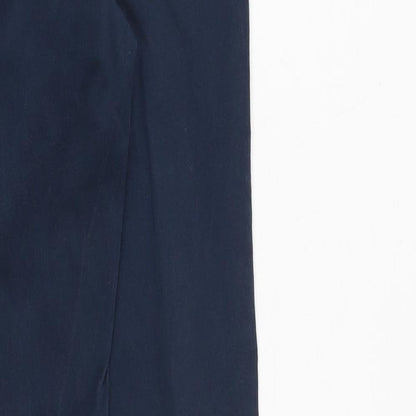 VILA Womens Blue Polyester Skinny Jeans Size 24 in Regular Zip