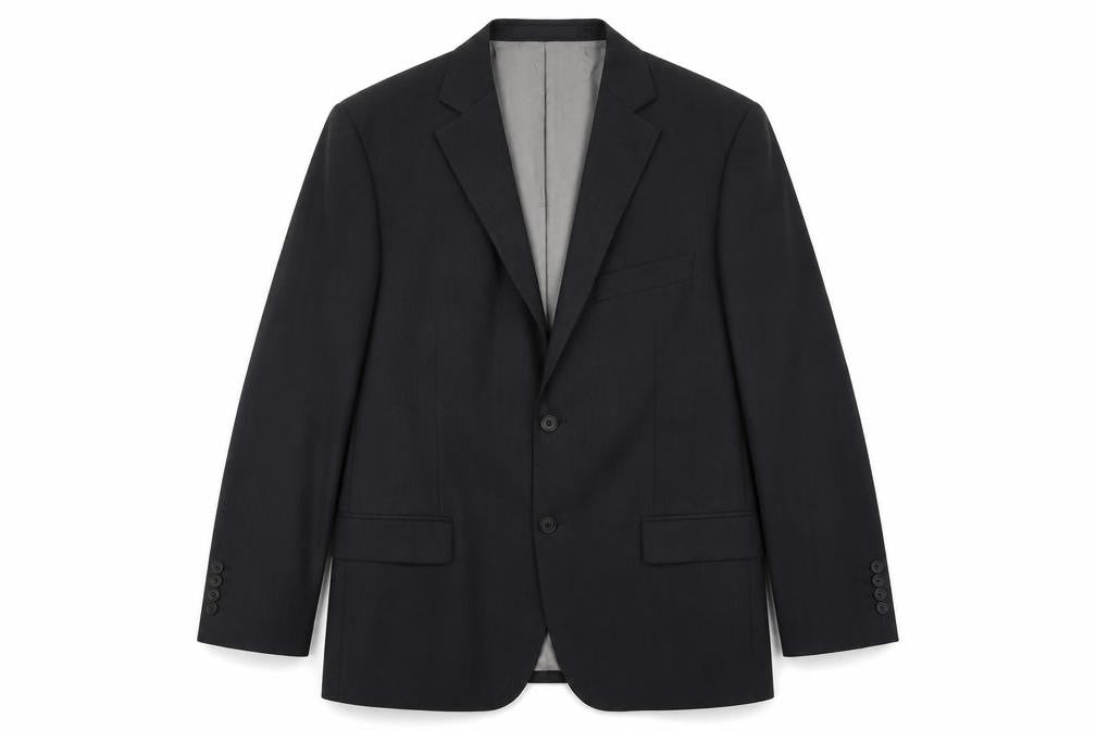 Marks & Spencer Mens Grey Wool Jacket Suit Jacket Size 40 Regular
