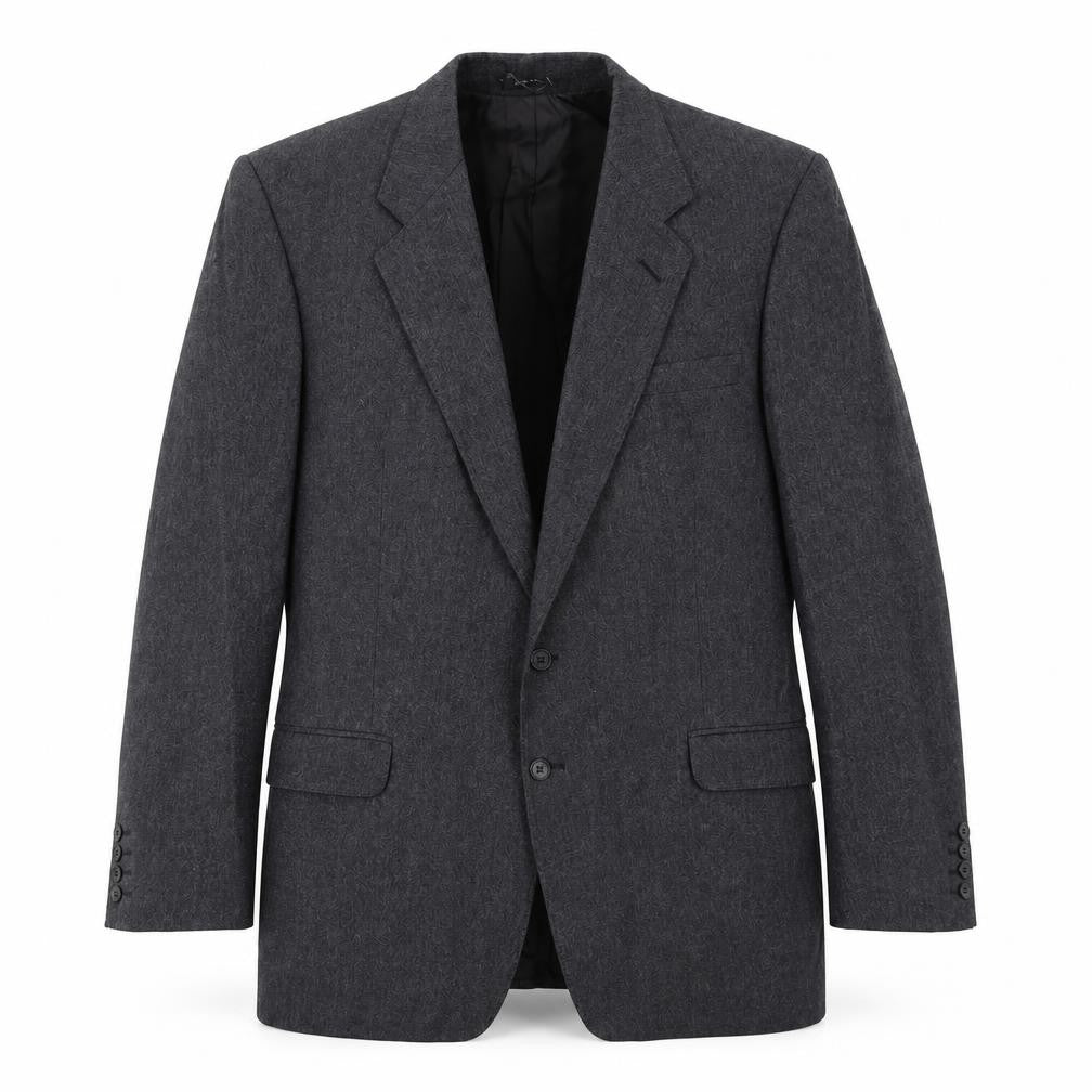 St Michael Mens Grey Wool Jacket Suit Size 44 Regular