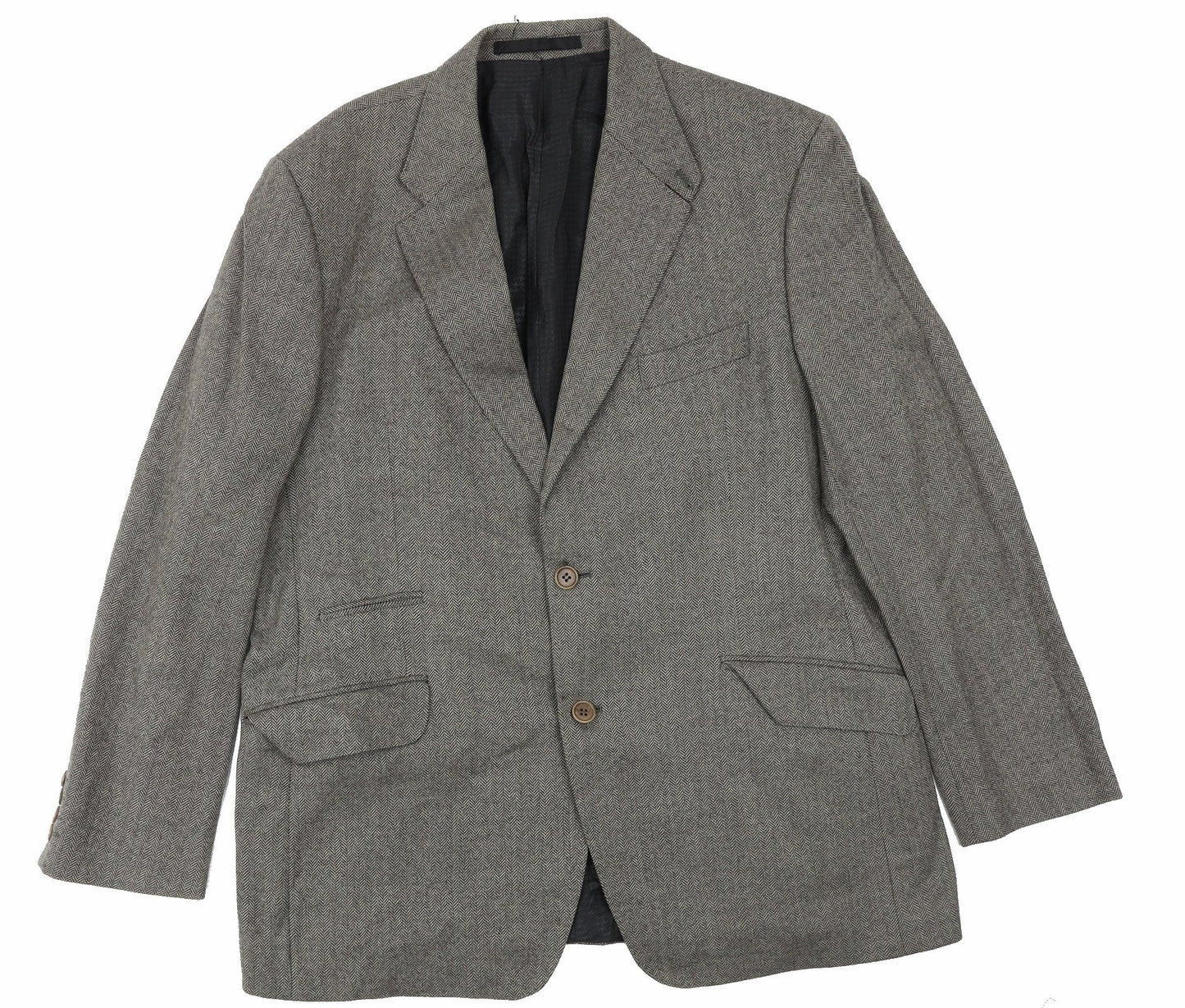 Marks and Spencer Mens Brown Wool Jacket Suit Jacket Size 44 Regular