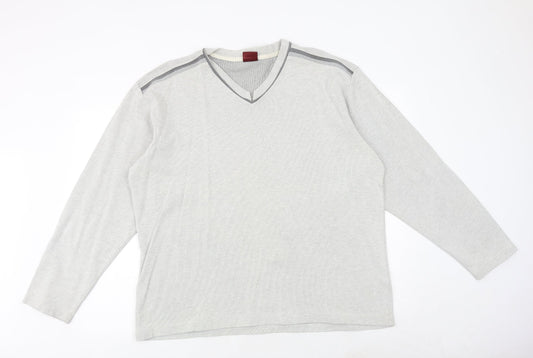 Burton Mens Grey Cotton Pullover Sweatshirt Size 2XL