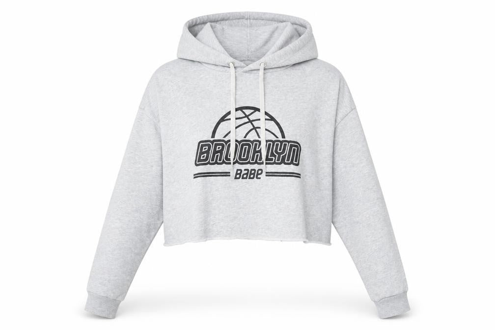 Divided by H&M Womens Grey Cotton Pullover Hoodie Size S Pullover - Brooklyn Babe