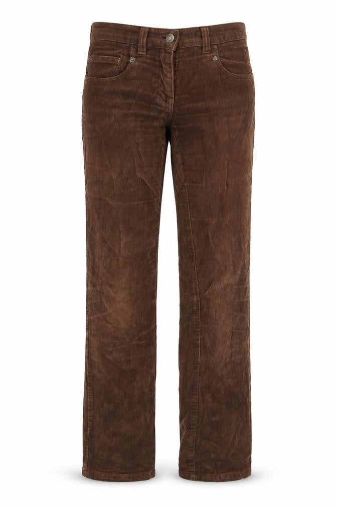 sass & bide Womens Brown Cotton Trousers Size 25 in Regular Zip