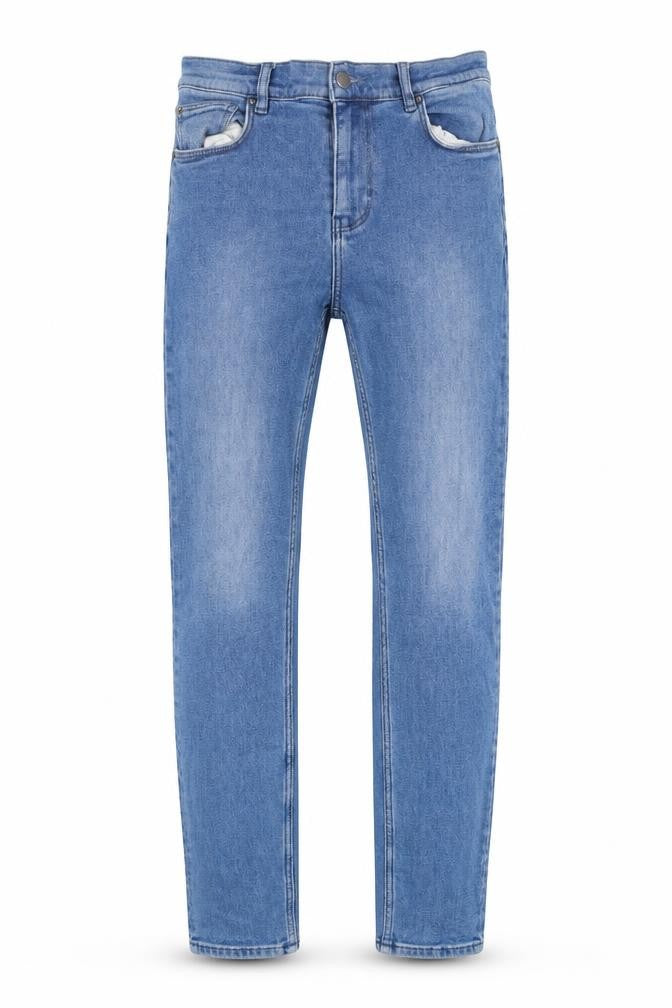 Visual Clothing Project Mens Blue Cotton Skinny Jeans Size 28 in Regular Zip