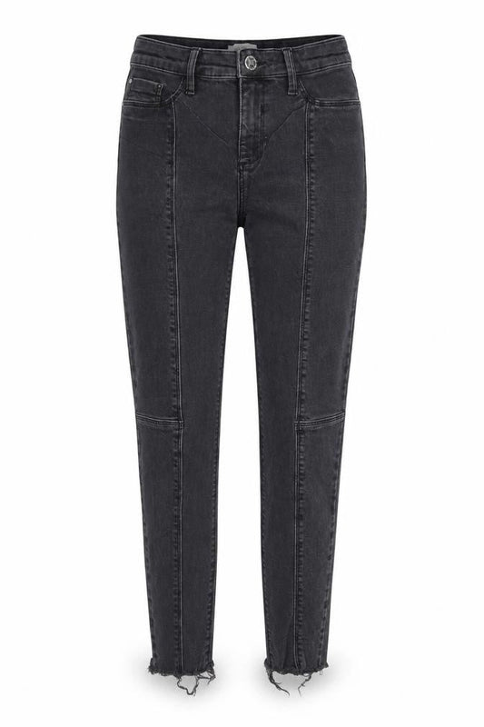 River Island Womens Black Cotton Skinny Jeans Size 26 in Regular Zip