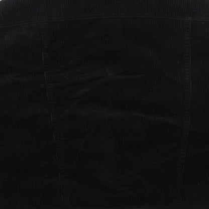 Topshop Womens Black Jacket Size 6 Button