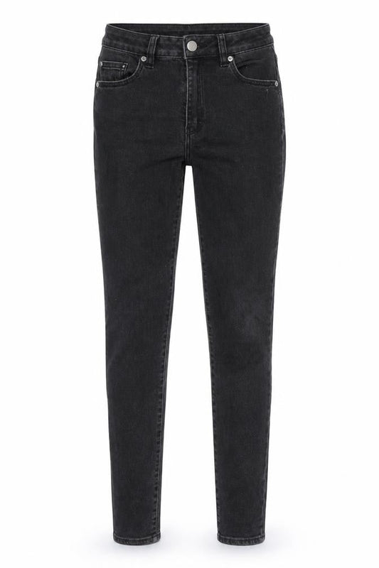 Rollas Womens Black Cotton Skinny Jeans Size 4 Regular Zip