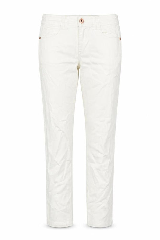 Next Womens White Cotton Skinny Jeans Size 6 Regular Zip