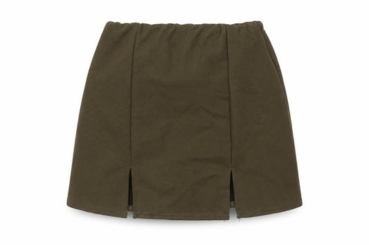 Select Womens Green Polyester Mini Skirt Size 10