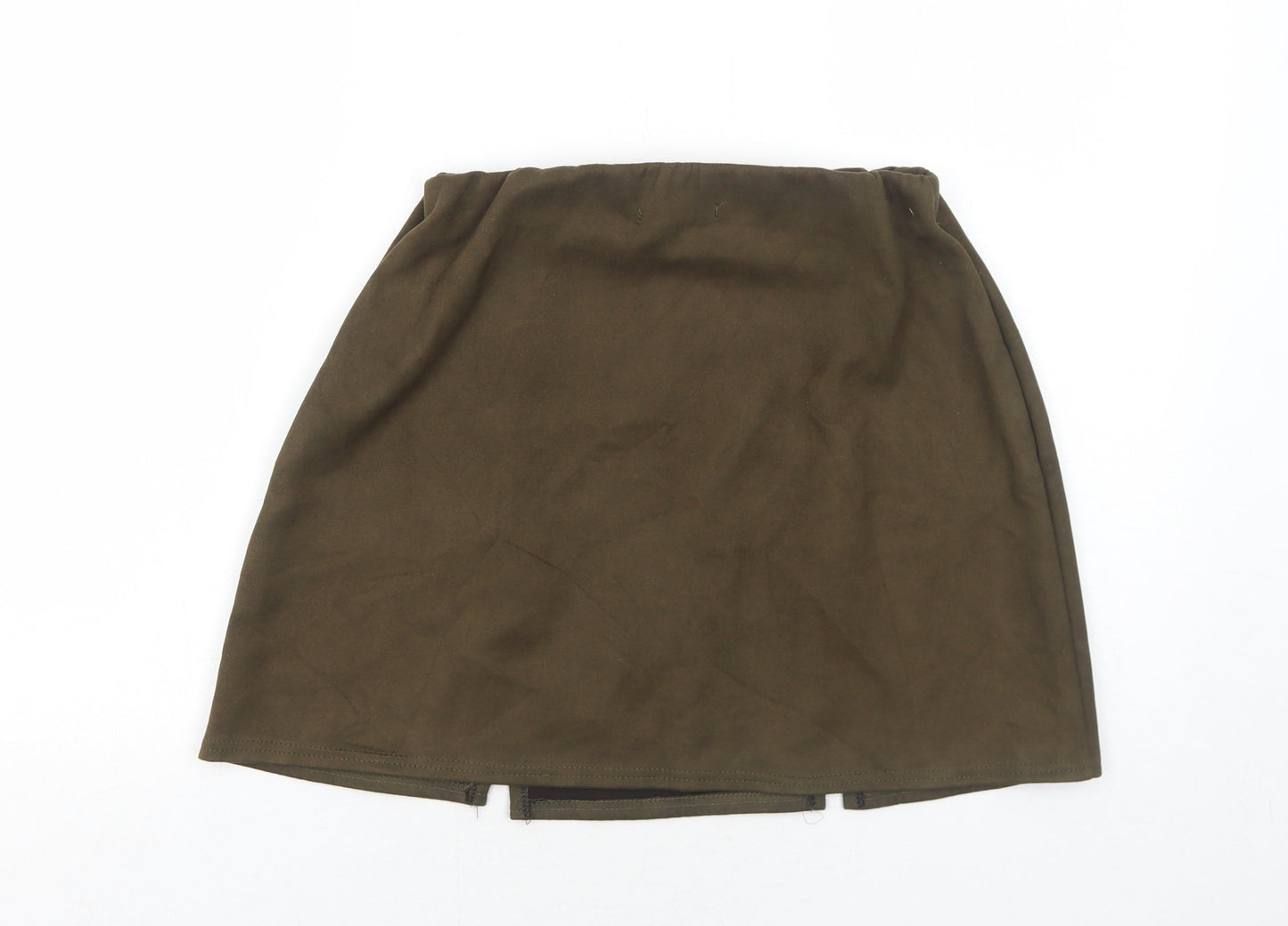 Select Womens Green Polyester Mini Skirt Size 10