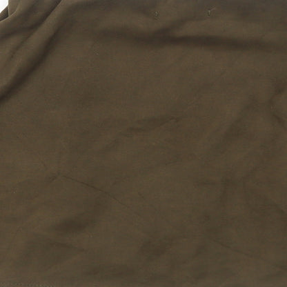 Select Womens Green Polyester Mini Skirt Size 10