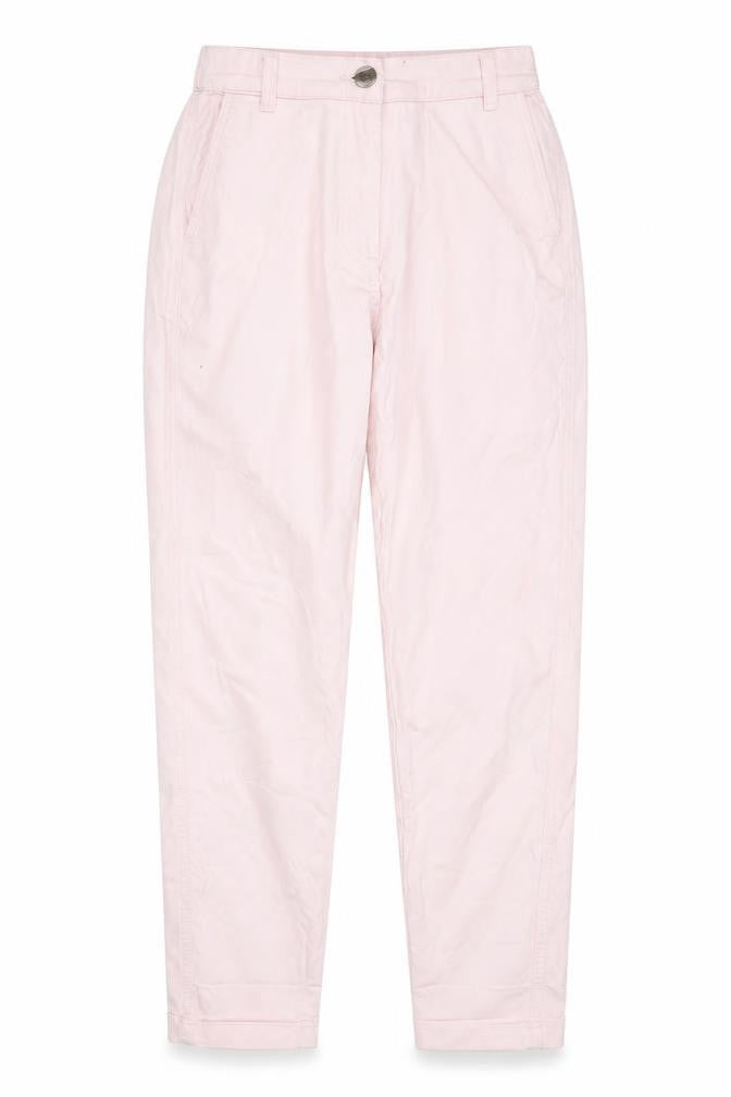 Masai Womens Pink Cotton Straight Jeans Size S Regular Zip