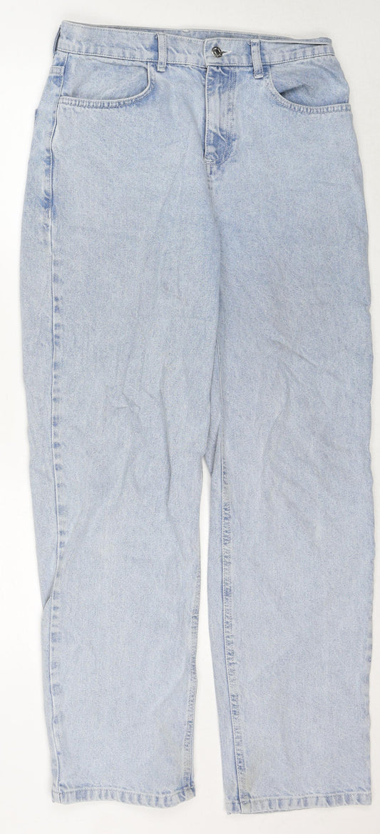 As You Womens Blue Cotton Mom Jeans Size 28 in L32 in Regular Zip