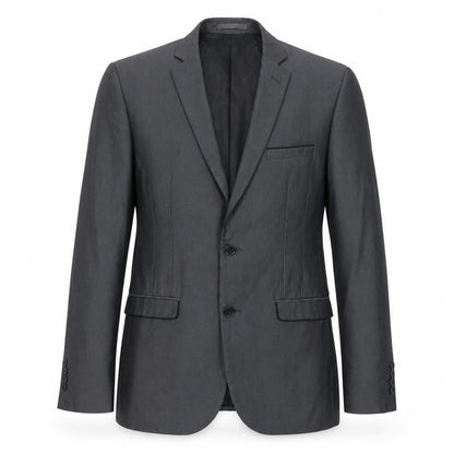 ONESIX5IVE Mens Grey Polyester Jacket Suit Jacket Size 38 Regular