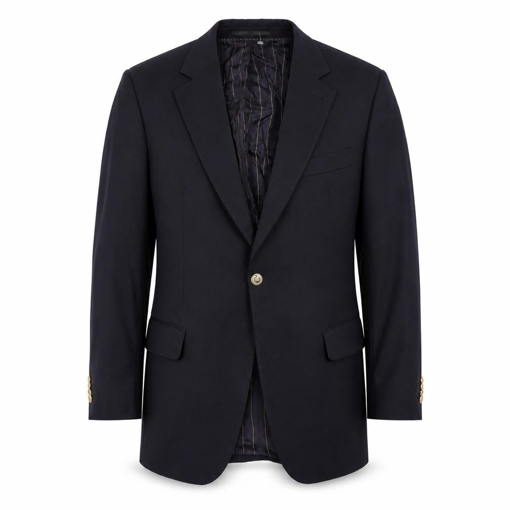 Carl Gross Mens Black Wool Jacket Suit Jacket Size 40 Regular