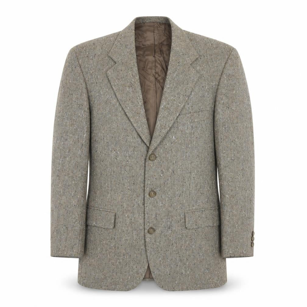 Marks & Spencer Mens Brown Wool Jacket Blazer Size 40 Regular