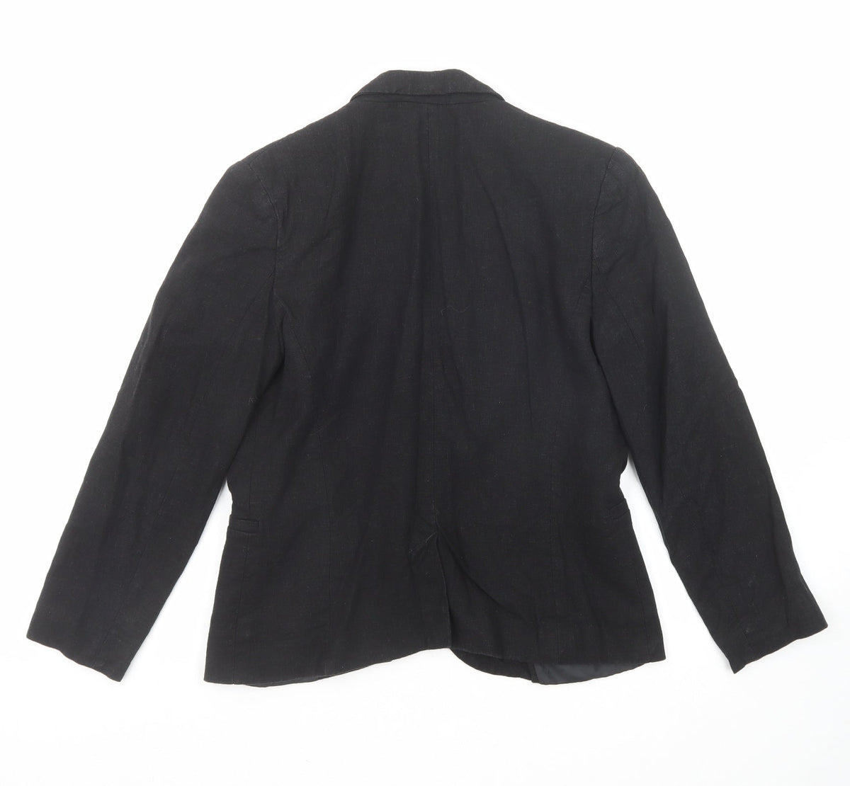 ASOS Womens Black Jacket Blazer Size 10 Button