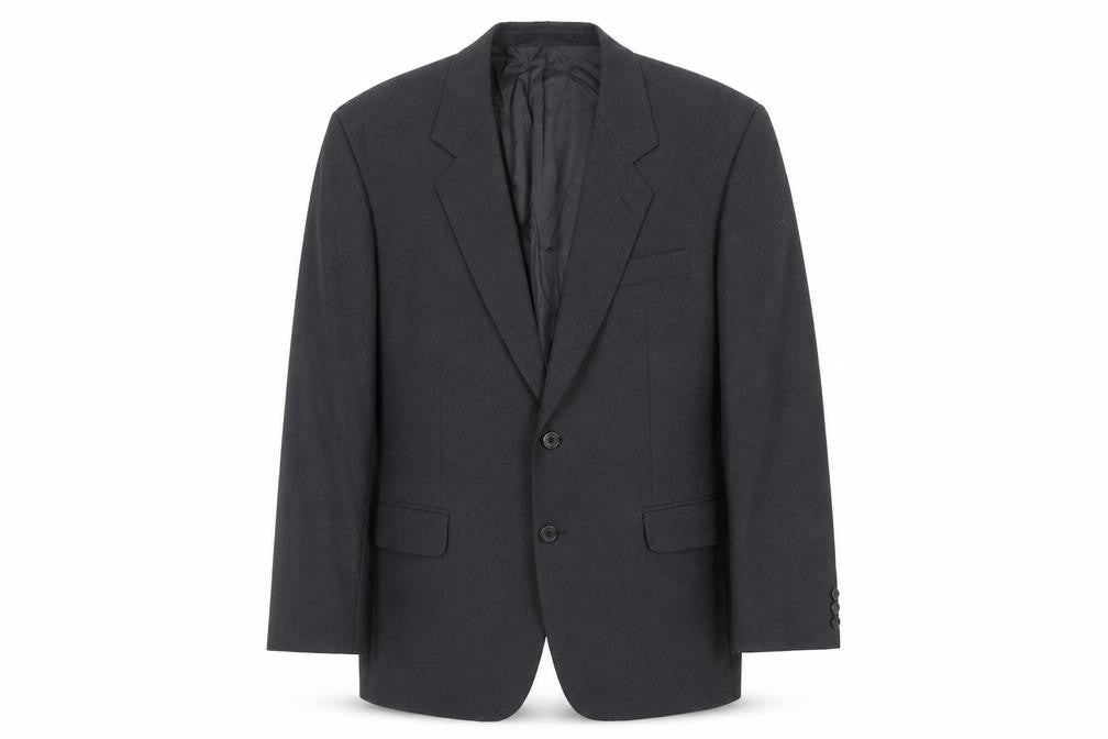 Varteks Mens Grey Acetate Jacket Suit Jacket Size 42 Regular