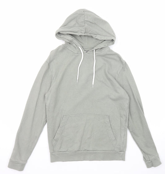 ASOS Womens Green Cotton Pullover Hoodie Size XS Pullover