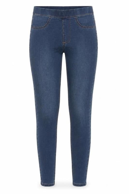 Marks & Spencer Womens Blue Cotton Jegging Jeans Size 6 Regular