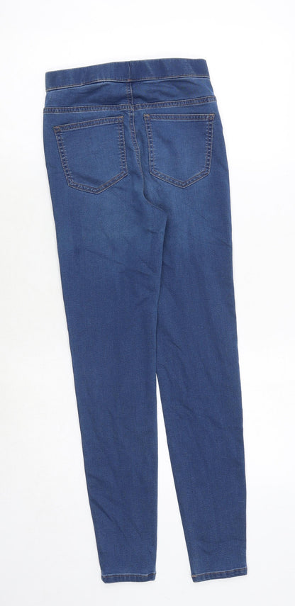 Marks & Spencer Womens Blue Cotton Jegging Jeans Size 6 Regular