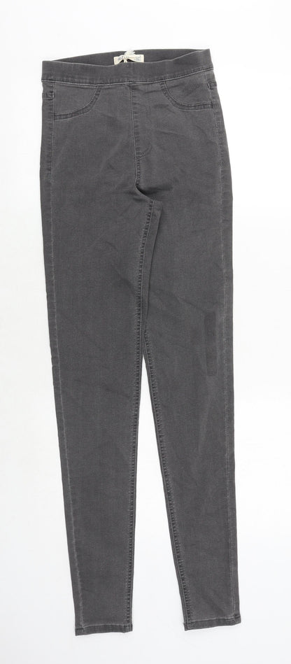Marks & Spencer Womens Green Cotton Jegging Jeans Size 6 Regular