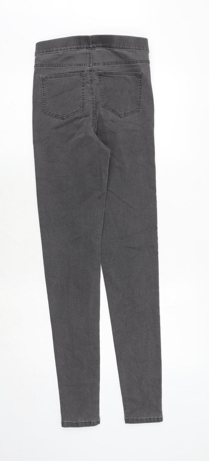 Marks & Spencer Womens Green Cotton Jegging Jeans Size 6 Regular